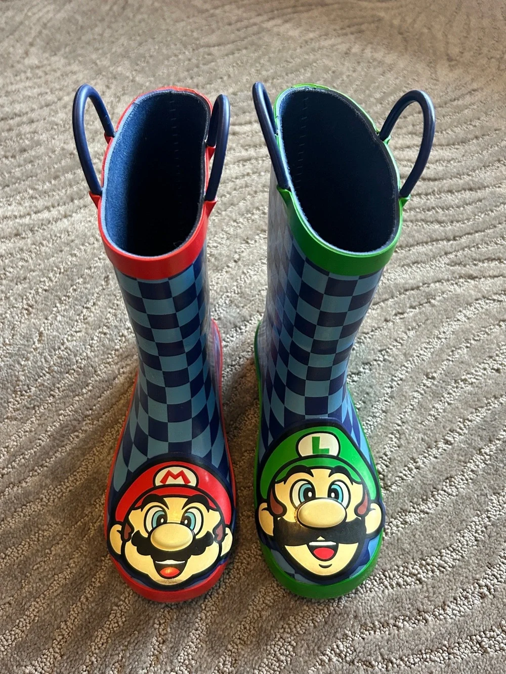 Super Mario - Mario & Luigi Kids Rain Boots